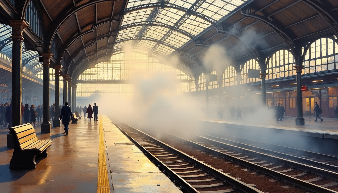 découvrez comment la gare saint-lazare a inspiré claude monet et ses chefs-d'œuvre impressionnistes. plongez dans l'univers du peintre et explorez l'influence de ce lieu emblématique sur son art.