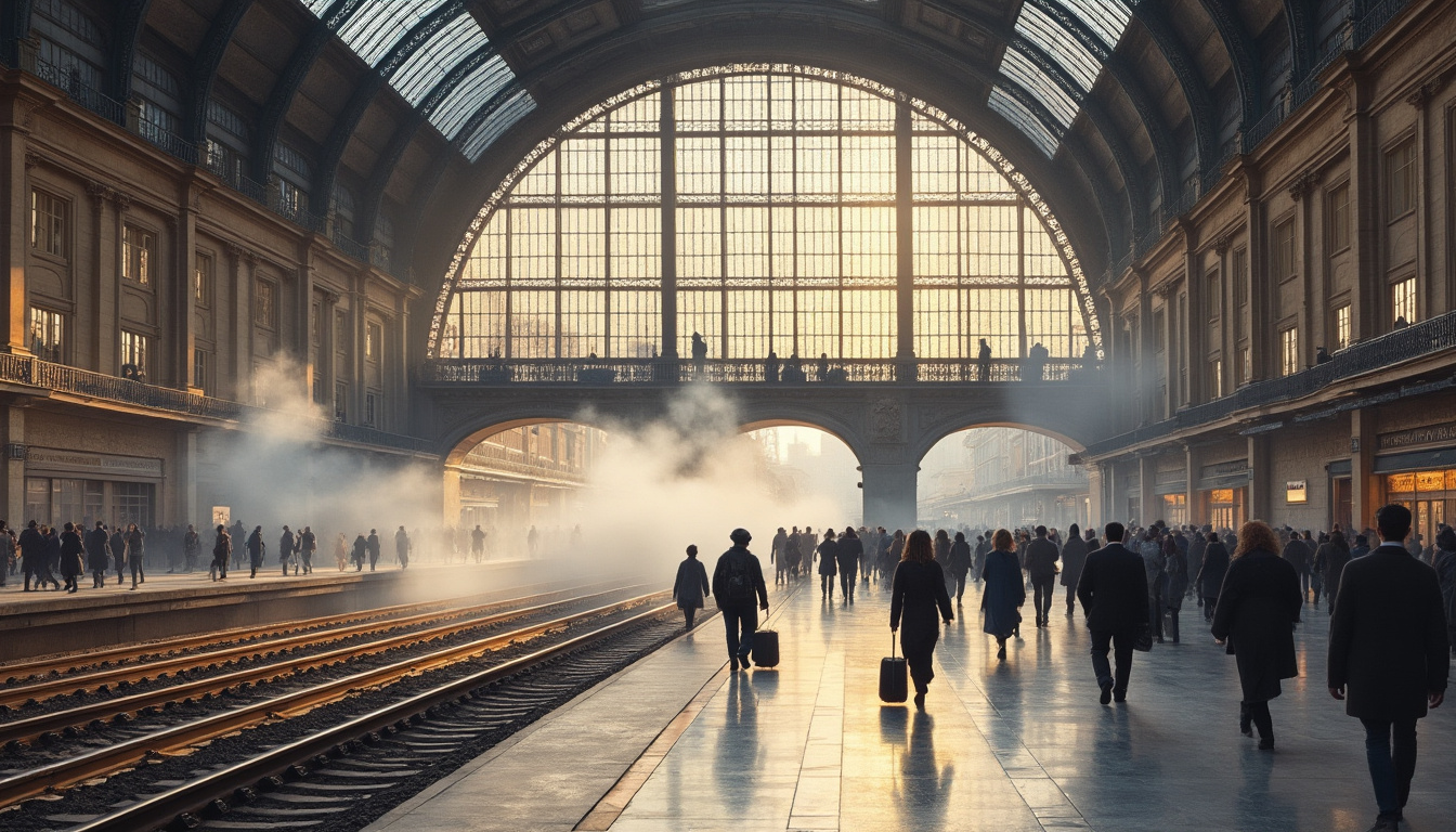 découvrez comment la gare saint-lazare a inspiré claude monet et donné naissance à certaines de ses œuvres impressionnistes les plus célèbres, illustrant la modernité et le mouvement dans la peinture du xixe siècle.