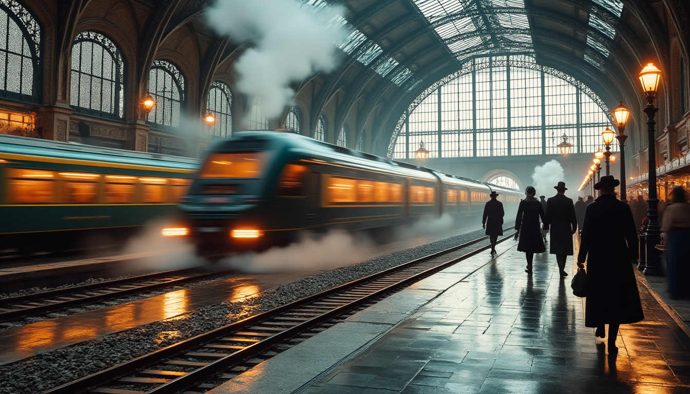 découvrez comment la gare saint-lazare a inspiré claude monet, figure emblématique de l’impressionnisme, à travers ses célèbres toiles qui capturent la lumière, la vie urbaine et l’atmosphère unique de ce lieu parisien.