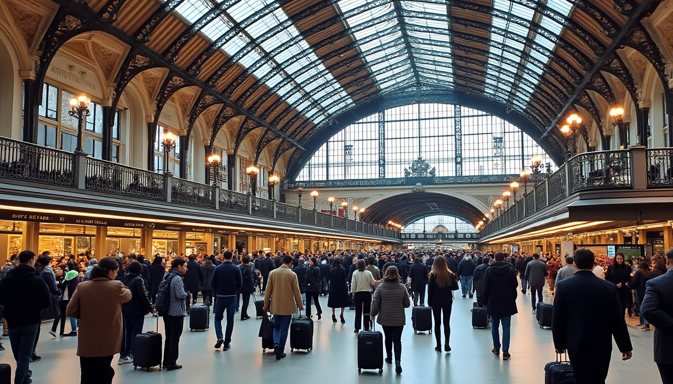 découvrez tous nos conseils pour bien préparer votre départ depuis la gare saint-lazare : horaires des trains, services disponibles, informations pratiques et astuces pour voyager sereinement.