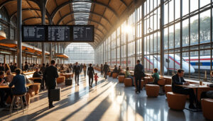 découvrez comment la gare saint-lazare allie mobilité, services innovants et expériences lifestyle uniques pour les voyageurs et visiteurs au cœur de paris.