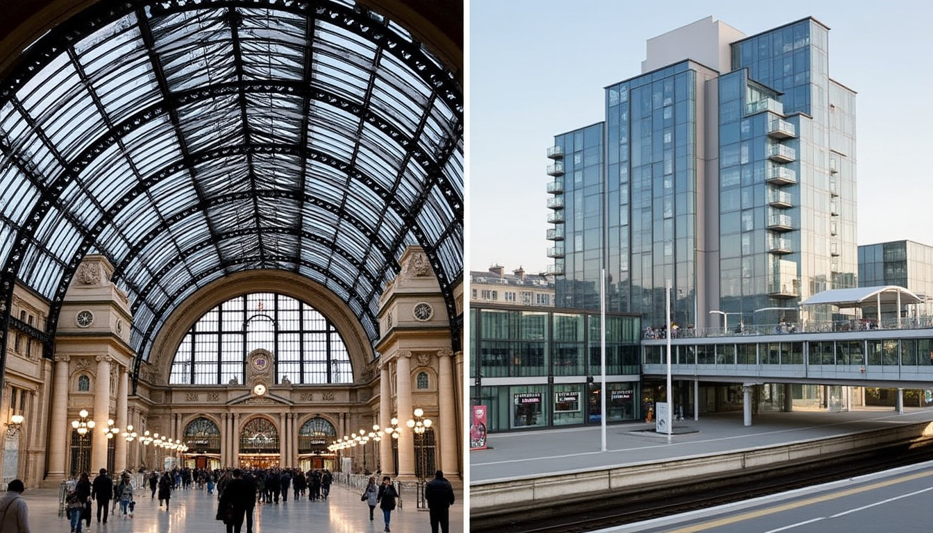 découvrez l’histoire fascinante de la gare saint-lazare : une évolution architecturale remarquable, du xixe siècle à aujourd’hui. explorez ses transformations majeures et son rôle clé dans le patrimoine parisien.